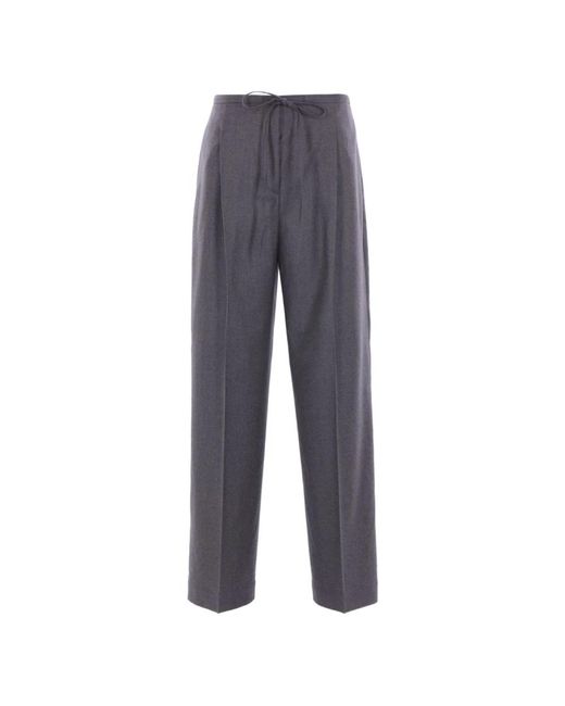 Straight Trousers Rohe en coloris Gray