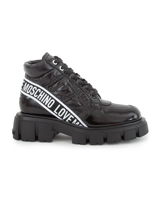 Love Moschino Black Winter Boots