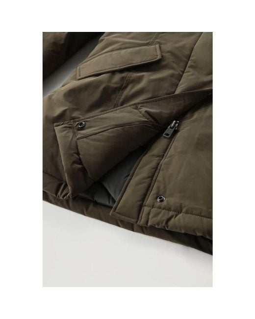 Down Jackets Woolrich de color Green