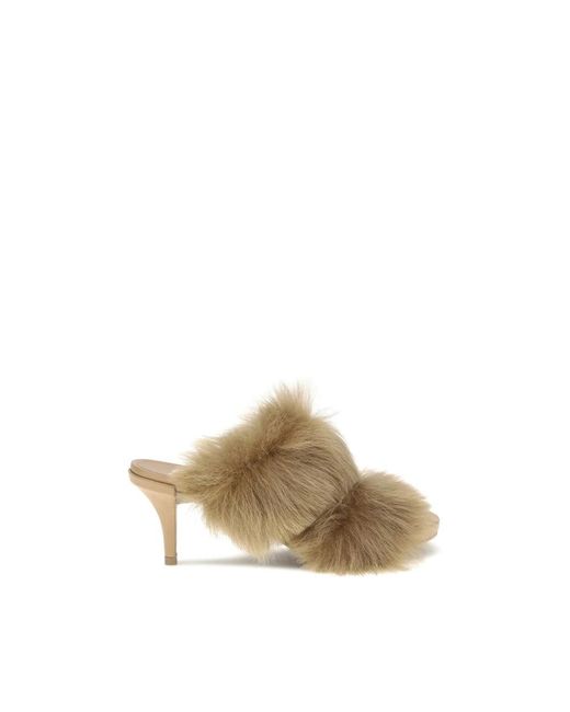 Heeled Mules Pedro Garcia de color Natural