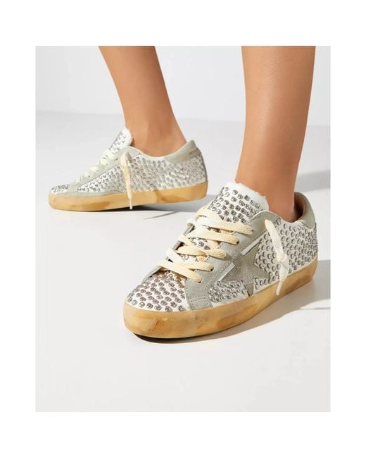 Golden Goose Deluxe Brand White Sneakers
