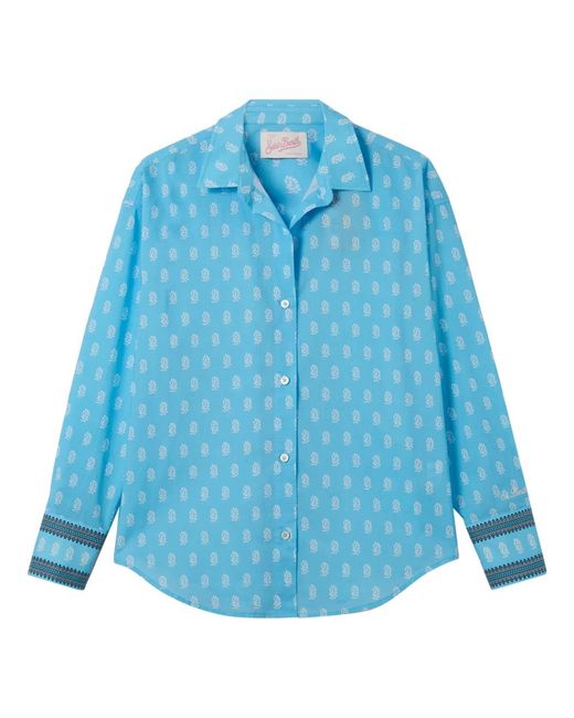 Mc2 Saint Barth Blue Shirts