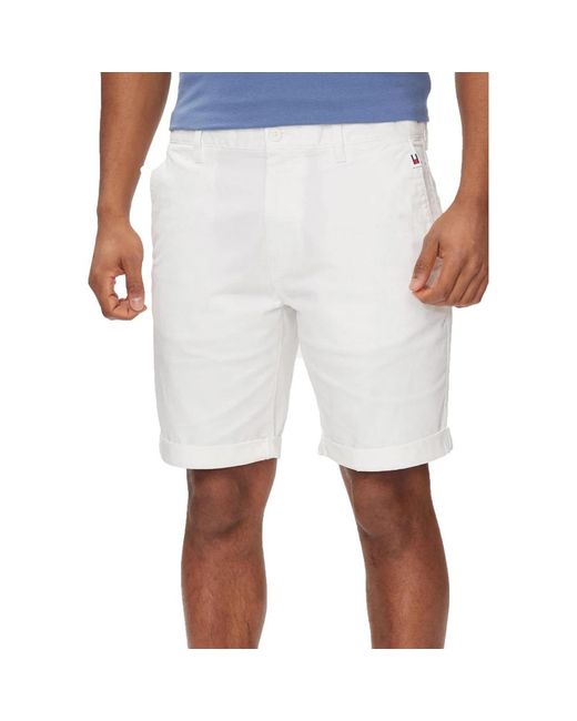 Tommy Hilfiger White Casual Shorts for men