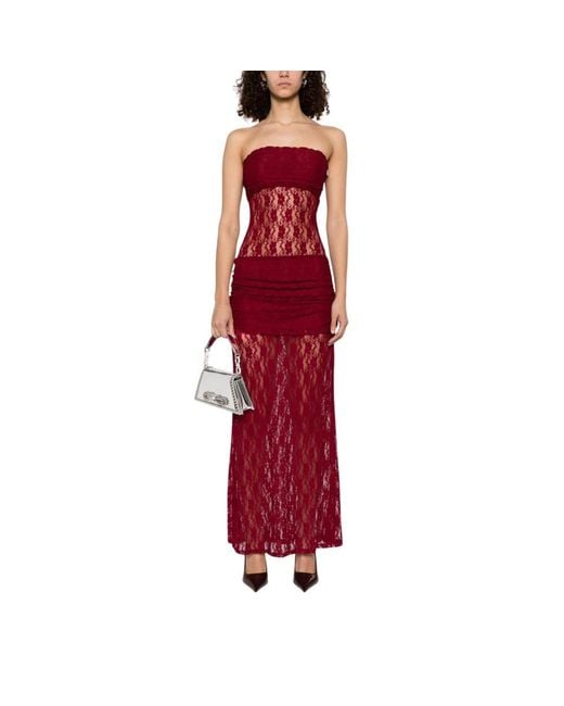 Maxi Dresses ROTATE BIRGER CHRISTENSEN en coloris Red