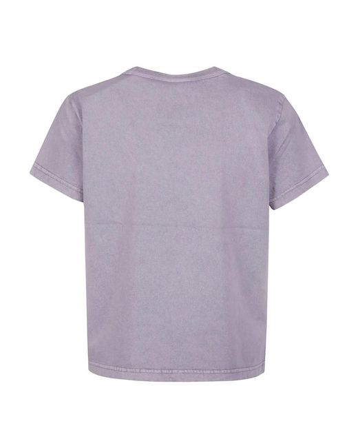 T By Alexander Wang Purple T-Shirts