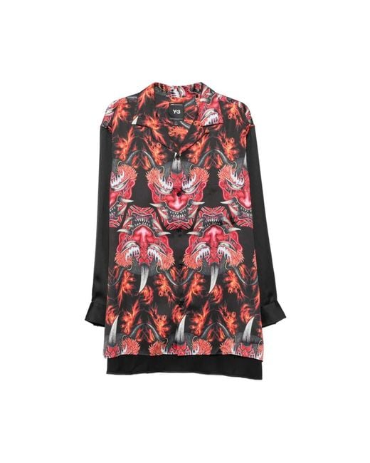Y-3 Red Casual Shirts for men