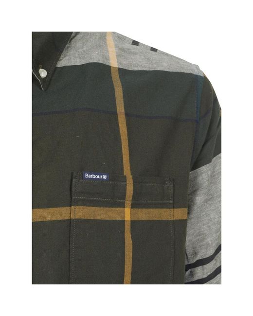 Barbour Gray Short Sleeve Shirts for men