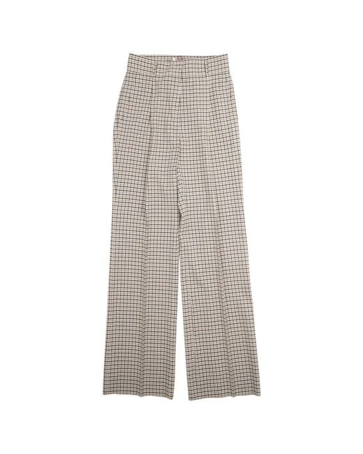 Max Mara Gray Wide Trousers
