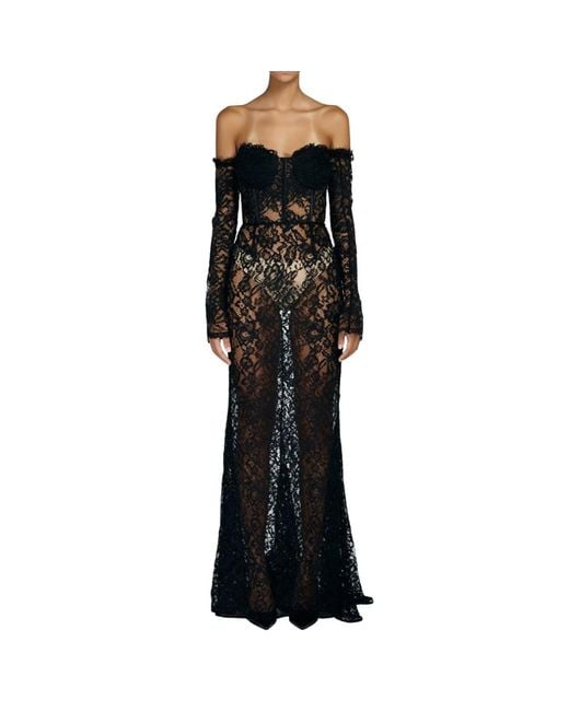 Gowns Doris S en coloris Black