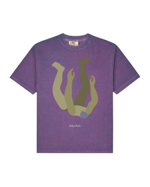 Kidsuper T-Shirts in het Purple voor heren