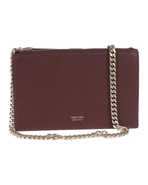 Tom Ford Purple Cross Body Bags