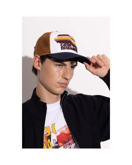 Caps DSquared² de hombre de color Blue