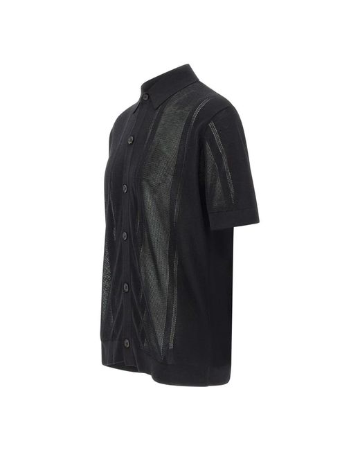 Cardigans Paolo Pecora de hombre de color Black