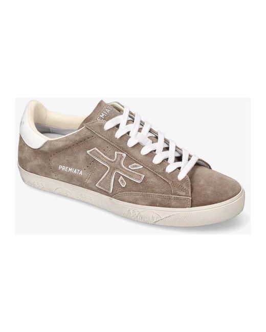 Premiata Gray Sneakers