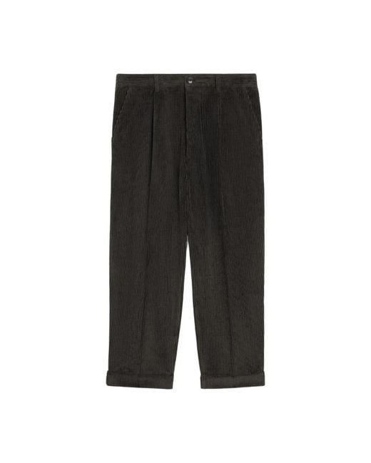Straight Trousers di AMI in Black da Uomo