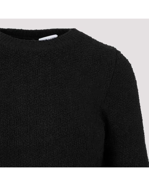 Bottega Veneta Black Round-neck knitwear