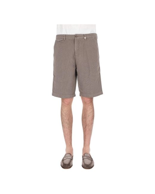 Myths Gray Casual Shorts for men