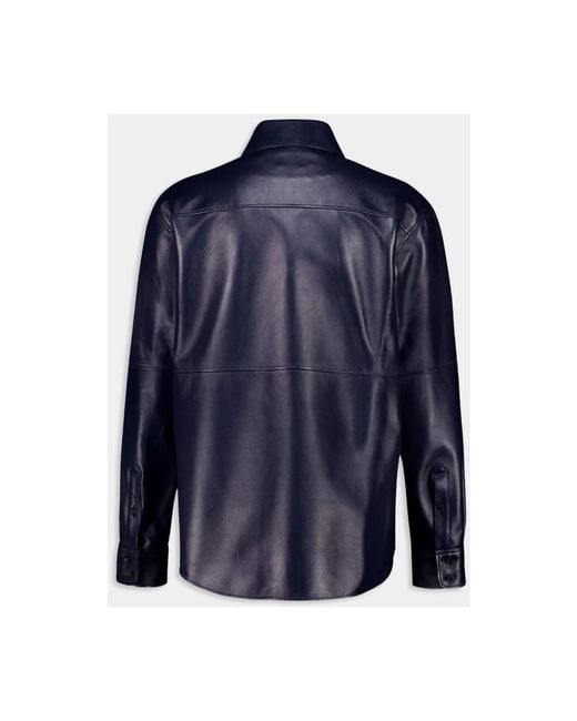 McQueen Blue Casual Shirts for men