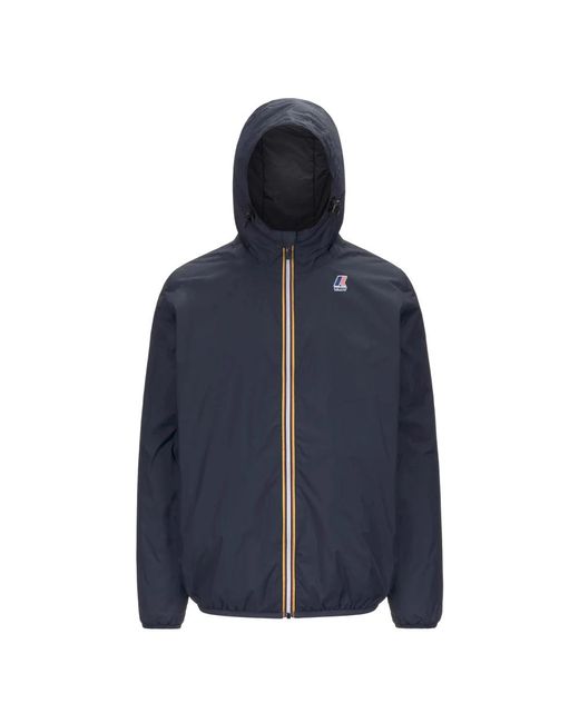 Light Jackets di K-Way in Blue