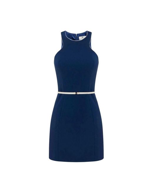 Elisabetta Franchi Blue Short Dresses