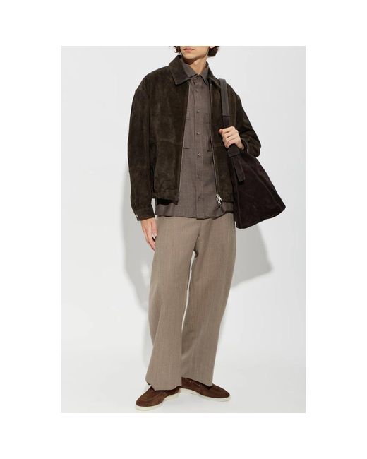 Leather Jackets Arma de hombre de color Black