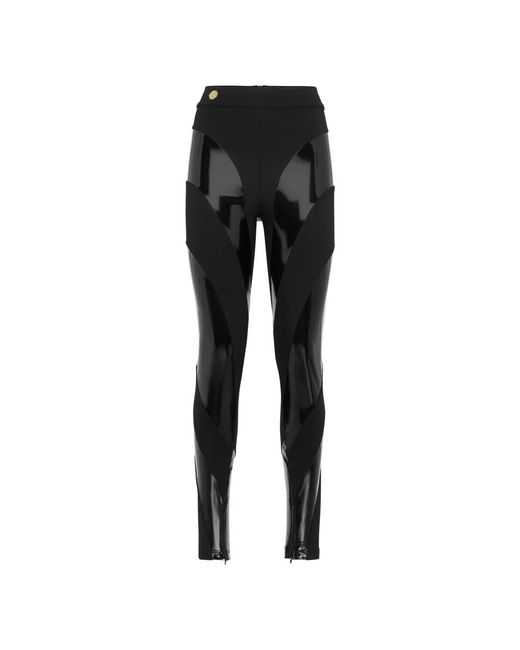 Philipp Plein Broeken ,Zwart ,Katoen Leggings in het Black