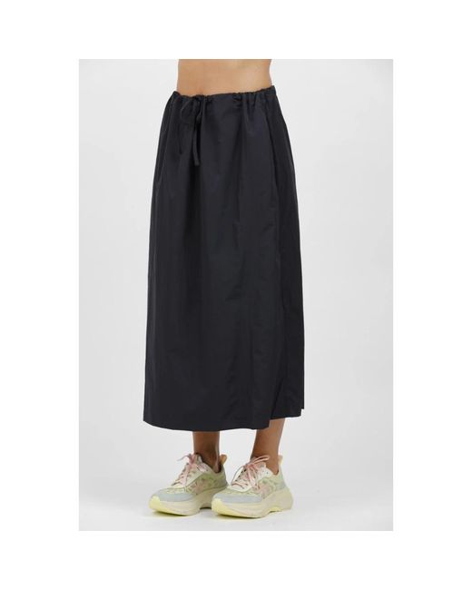 Alpha Studio Blue Midi Skirts