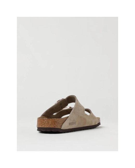 Birkenstock Sliders in het Brown voor heren