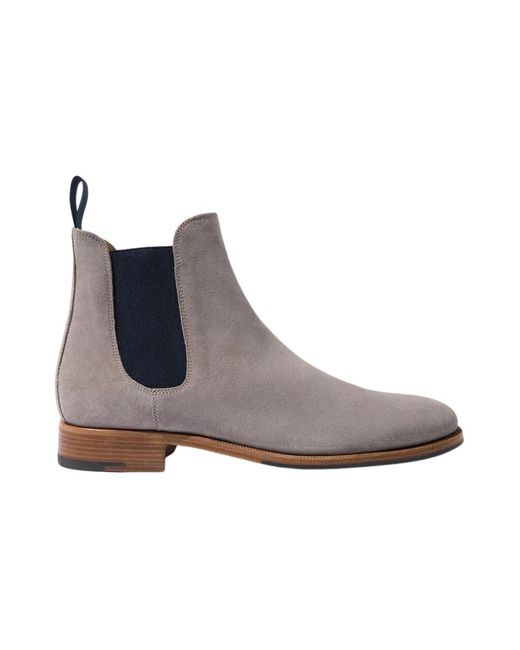 Scarosso Gray Giancarlo Chelsea Boots for men