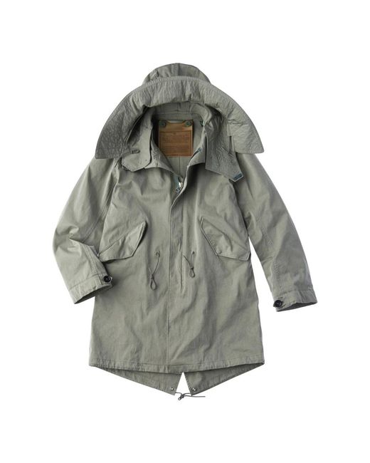 C P Company Gray Winter Jackets for men