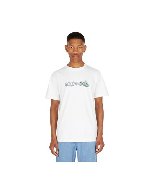 Soulland White T-Shirts for men