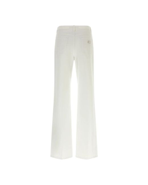 Dolce & Gabbana White Bootcut Jeans