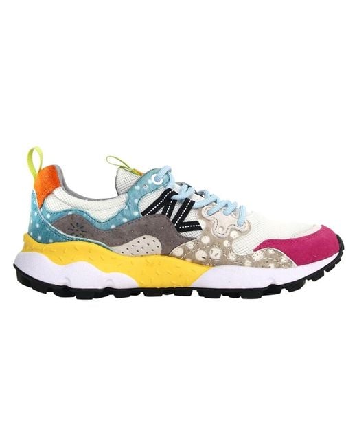 Flower Mountain Blue Sneakers