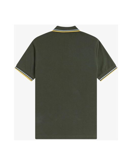 Fred Perry Green Polo Shirts for men