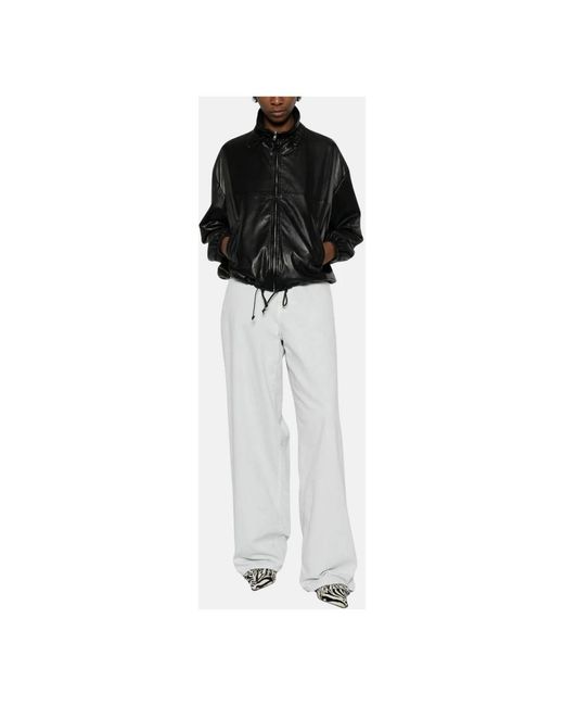 Haikure White Wide Jeans