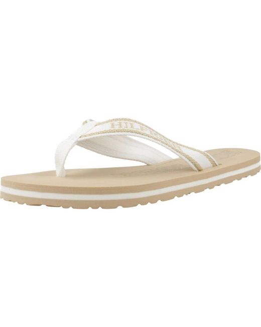 Flip Flops Tommy Hilfiger de color White