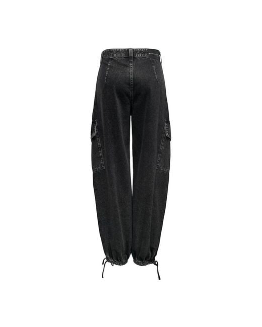 ONLY Black Loose-Fit Jeans