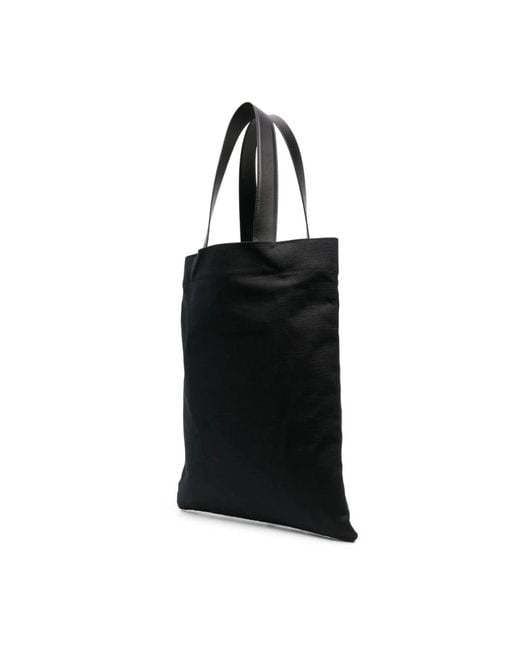 Jil Sander Black Shopping Bags for men