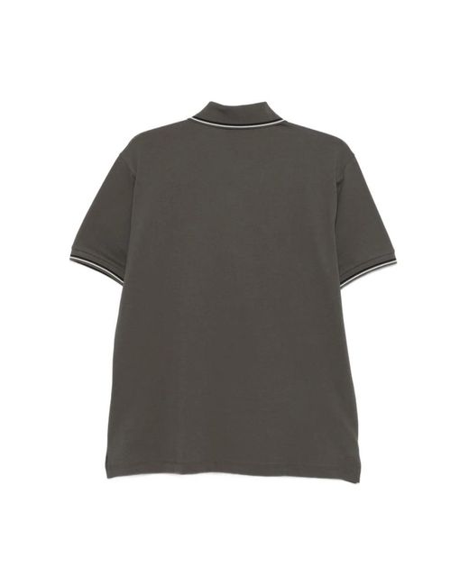 Emporio Armani Gray Polo Shirts for men
