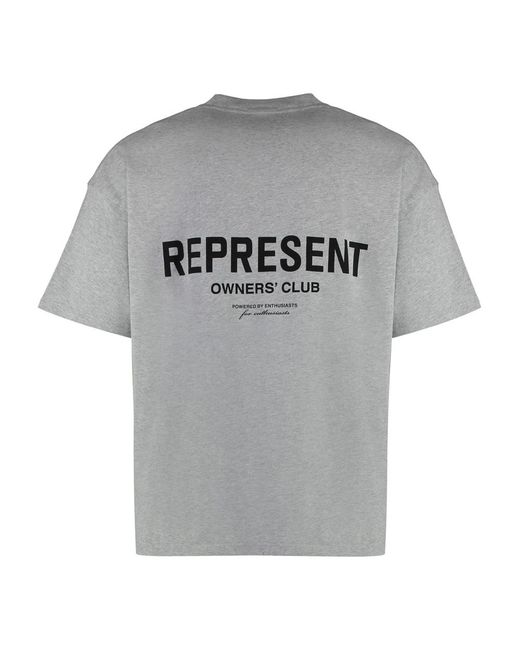 T-Shirts Represent de hombre de color Gray