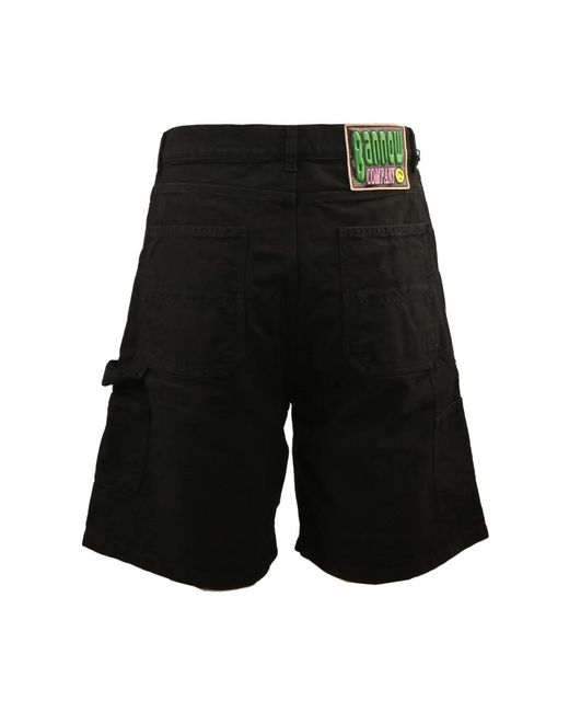 Barrow Black Casual Shorts for men
