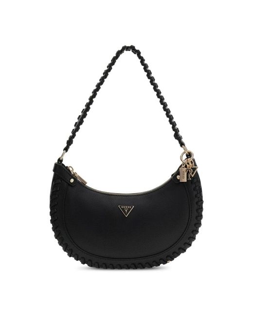 Guess Black Shoulder Bags