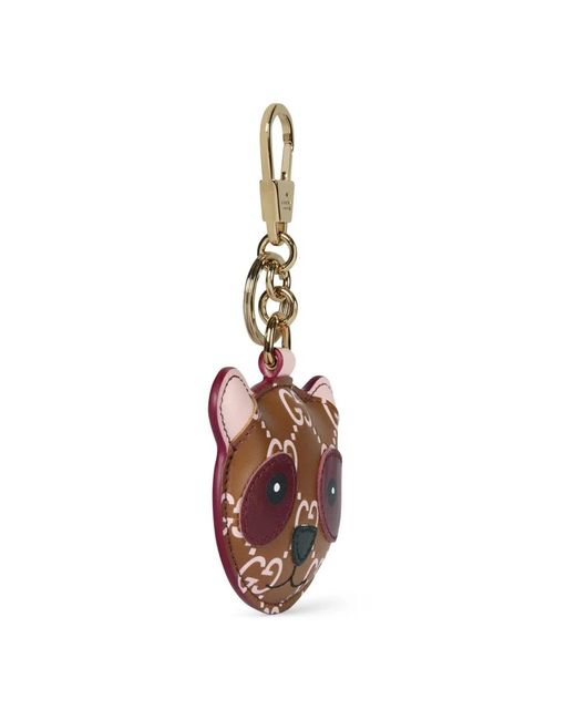 Gucci Metallic Panda Form Anhänger