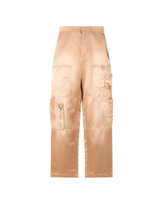 DIESEL Natural Wide Trousers for men