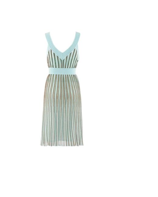 Nenette Blue Short Dresses