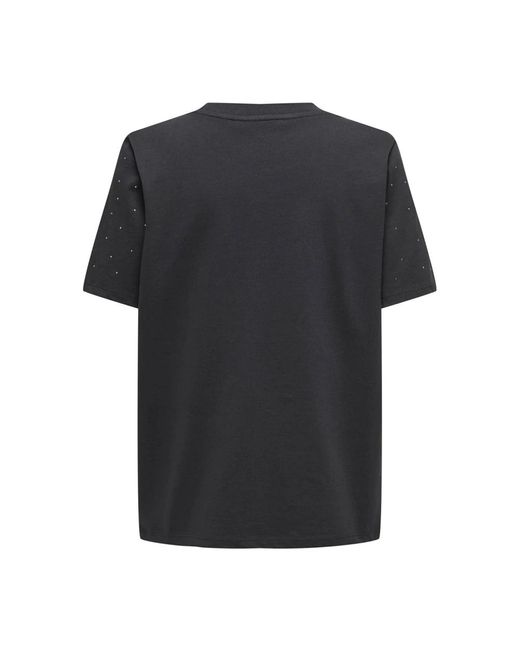 ONLY T-Shirts in het Black