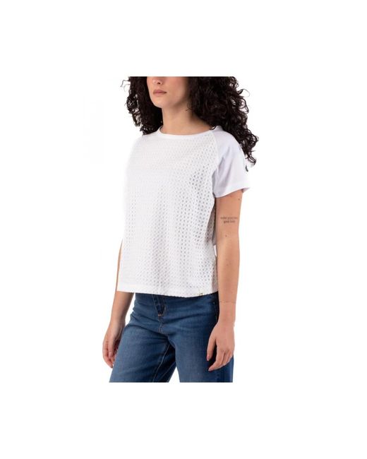 Tops > t-shirts Herno en coloris White