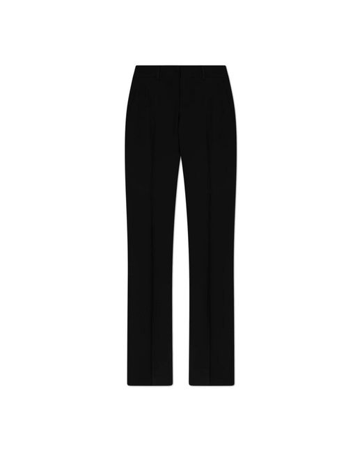 DSquared² Broeken ,Zwart ,Wol Wollen Broek in het Black