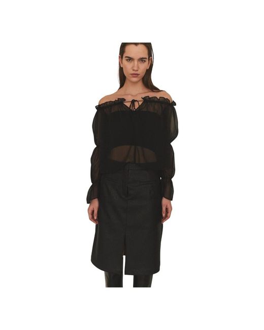 Designers Remix Black Blouses