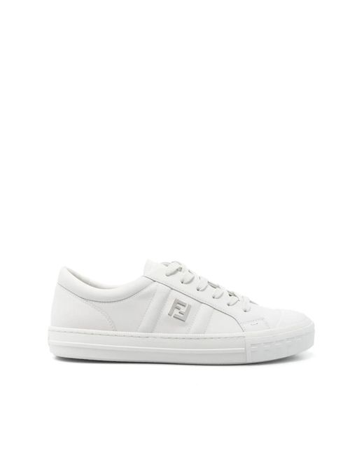 Fendi White Sneakers for men